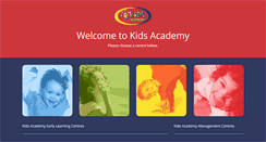 Desktop Screenshot of kidsacademy.com.au